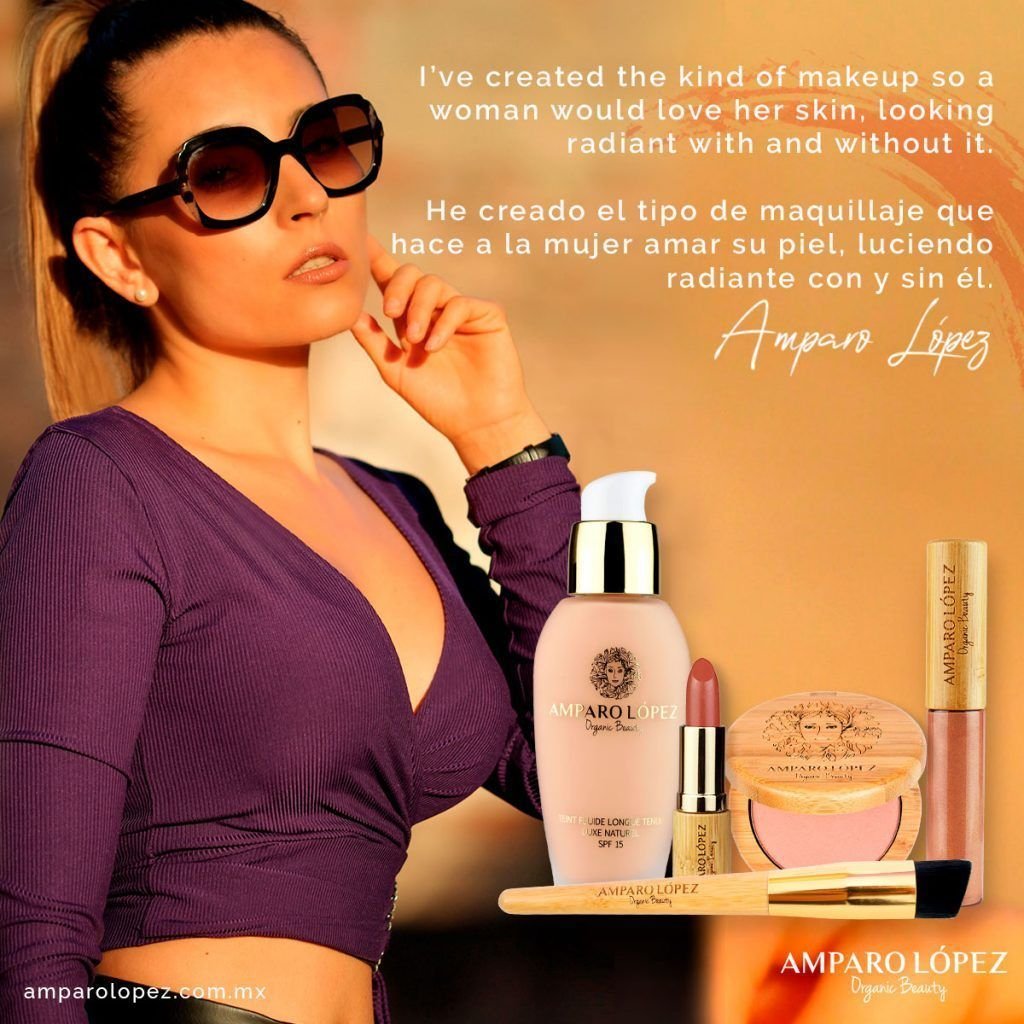 Diseño de Redes sociales para Amparo López Organic Beauty