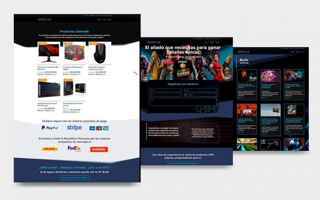 Gamelab Tienda en Línea