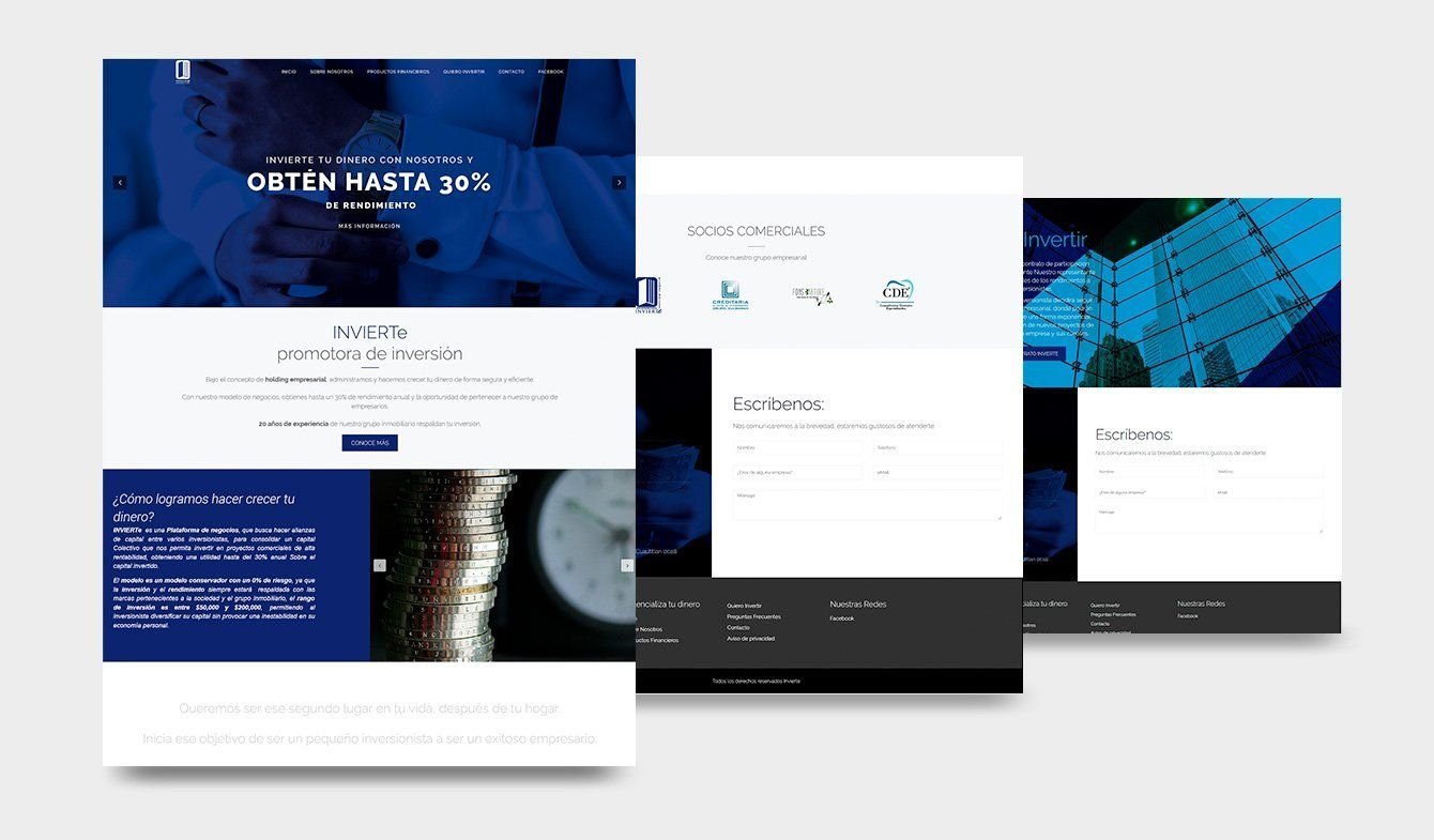 Sitio Web Potencializa tu dinero, fondo de inversión